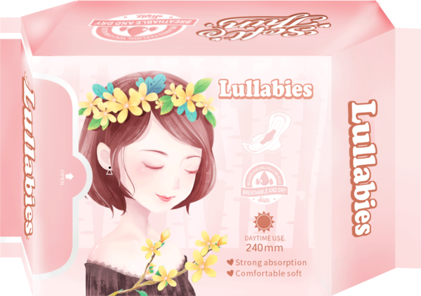 Women Sanitary Pad Good Absorbention Private Label Sanitary Napkin Factory