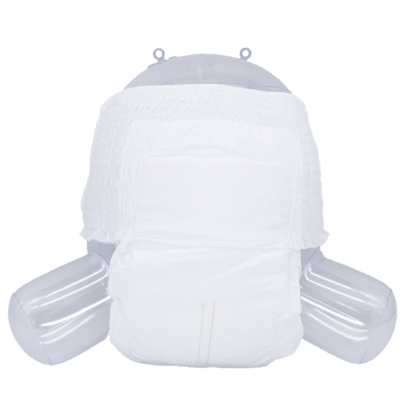 Wholesale White Clothlike Baby Sanitary Products Disposable Bebe Pant Diaper with Super Dry Surface