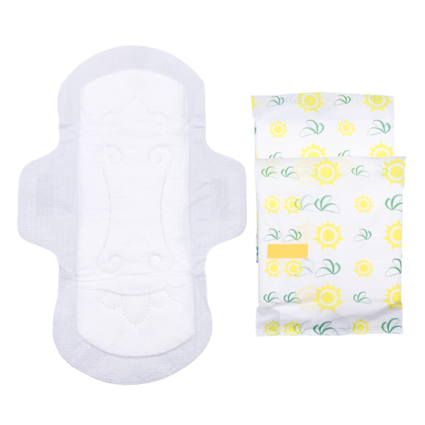 Disposable Female Cotton Sanitary Napkins Women Menstrual Pads with OEM Brands Factory Wholesale — изображение 3