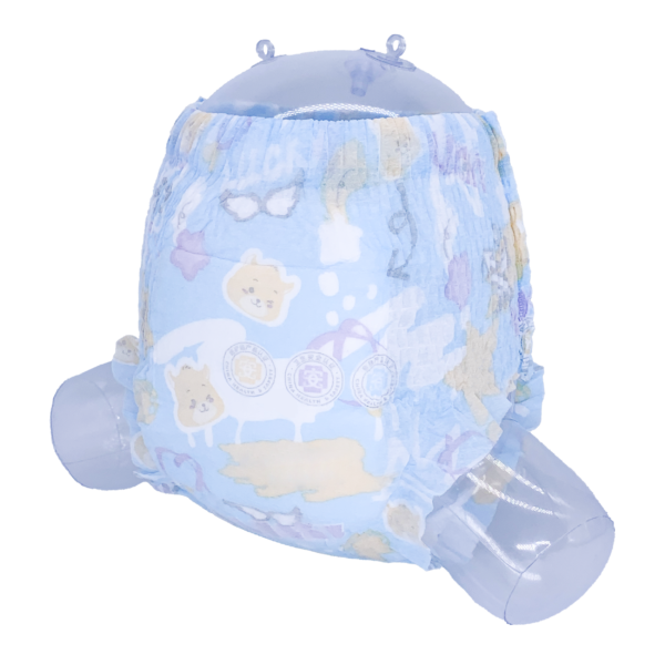 Cute Baby Diaper Full Printed Nonwoven Panties Diapers Foam Like Soft Waist Baby — изображение 2