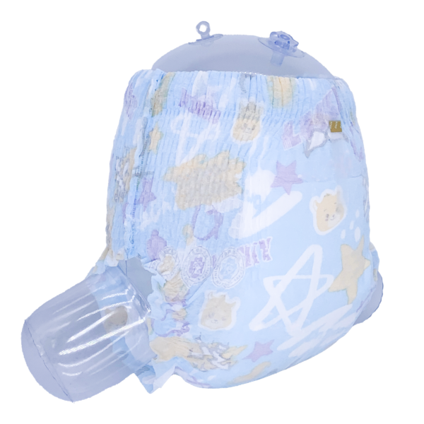 Cute Baby Diaper Full Printed Nonwoven Panties Diapers Foam Like Soft Waist Baby — изображение 4